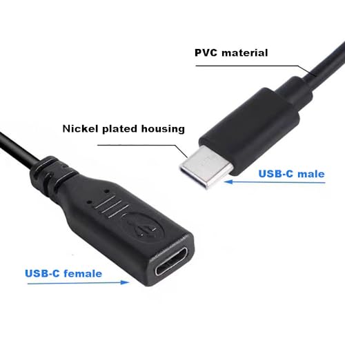Pak van 10 USB C Plug Kabel USB C Plug Bushing 22 AWG 5V 2A 4-Wire USB C Extension Kabel voor geïnstalleerde USB C apparaten of DIY Replacement Repair Kabels 5
