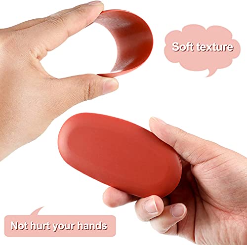 3 stuks 3 maten Pottery Clay Ribs Zachte Rubber Nier Pottery Rib Ceramic Potter Rib For Pottery Clay Artists Modeling 4