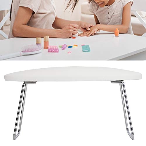 Nagel handsteun, professionele PU lederen handsteunkussen voor Manicure Nagel handkussen armsteun Kussen Salon Nagel kunstgereedschap (Wit) 5