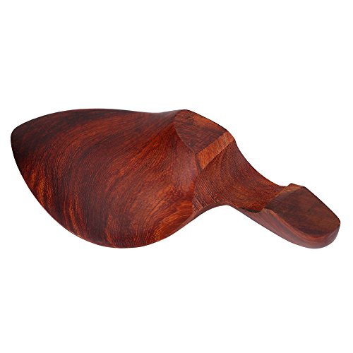 4/4 Volledig Maat Viool Accessoires Kit, Rosewood Viool Onderdelen 4/4 Handgemaakte Set Chin Ondersteuning Pegs Tailpiece Tunners Endpin Essentieel voor Viool Lovers 5