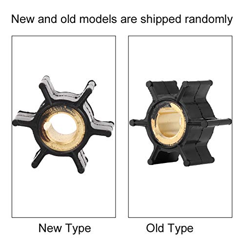 Waterpomp Impeller 389576 Vervanging Johnson 4/4.5/5/6/8 Eenvoudig te repareren Neopreen Legering Duurzaam 4