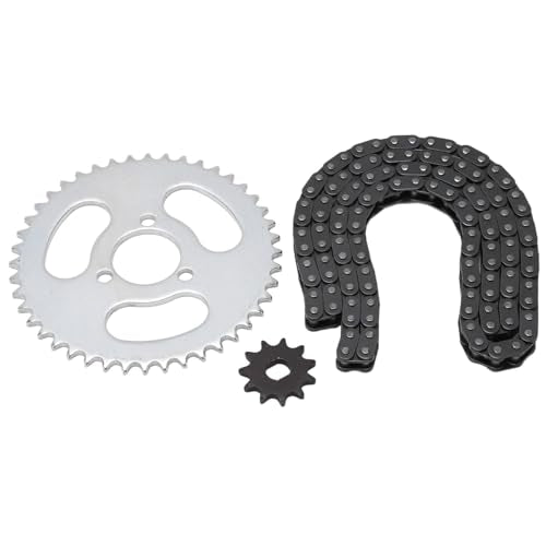 T8F Front Sprocket Kit voor Go Karts ATV Mini Motorfietsen Elektrische fietsen 44 Tanden Achter Sprocket 11 Tanden Front Sprocket 116 Links Ketting Vervanging Onderdelen