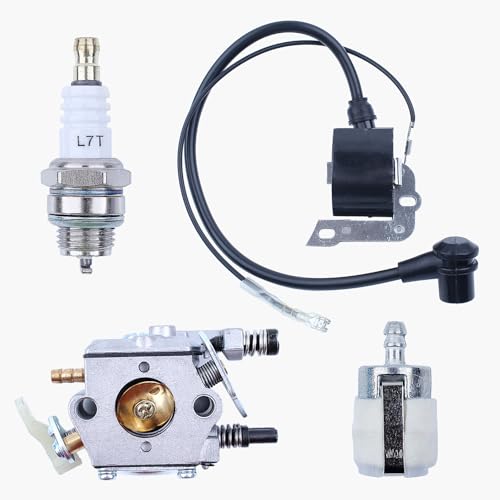 Ontsteking van de carburator Coil Spark Plug Kit voor Husqvarna 50 51 55 Rancher Chainsaw