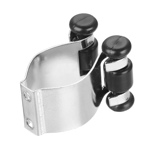 Metalen Pool Cue Clips, 10 Pack Biljart Stick Clips Biljart Stick Rack Clip Wall Mount Cue Houder Clips, Zilveren Toon 4