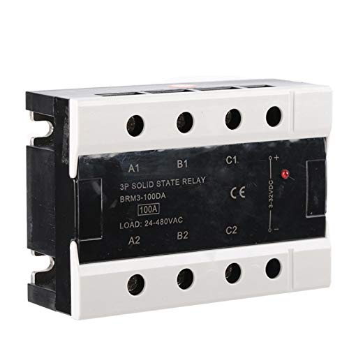 100DA/120DA Laad 24-480VAC driefasige solid-state relais met veiligheidszegel(BRM3-120DA)
