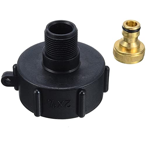 Water Mist Connector IBC Adapter Connector 3/4 Inch Voor IBC Slang Valve Adapter Water Tank Rain Barrel 1000L Water Connectors 3