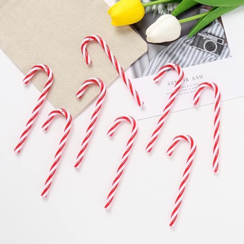 32 stuks Kerstboom snoepstokken, snoepstokken voor opknoping, kerst hangers 4