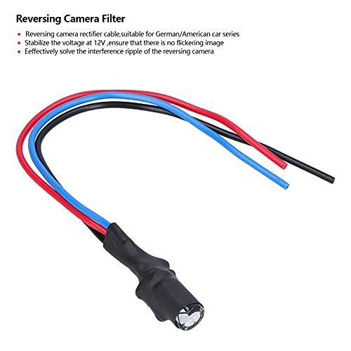 R SE Camerasignaal Filter 12V Relais condensator Rectifier Kabel voor Duitsland American Car Series 3
