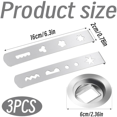 2 Piece Pastry Sprayer Attachment Pastry Attachment Accessoires Keukenhulp 8 Vormen Roestvrij staal Mondstuk Cookie Accessoires voor MUM4/MUM5