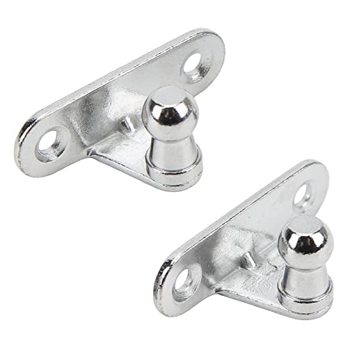 2Pcs Gas Spring Mounting Bracket, 10mm Ball Bolt Metal Universeel voor motorfiets Trunk, boten, caravans