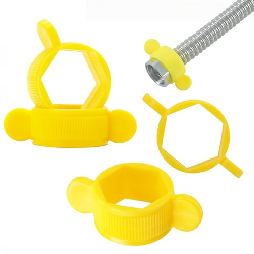 4 st 1/2 inch hex moersleutel, slang, hex moersleutel, afneembare moersleutel voor het vastzetten en losmaken van gevlochten slangen