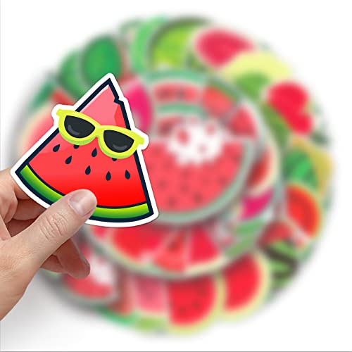 Watermeloen Sticker Set Stickers Kinderen Tieners 50 stuks Dieren Waterdicht Vinyl Stickers Laptop Skateboard Koffer Helm Auto Fiets mobiele telefoon Motorrijwiel Bike Scrapbook Geschenkendagboek