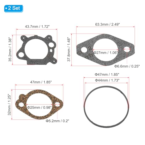 498260 Carburator Overhaul Kit pakking set voor 498260 398183 490937 492495 493762