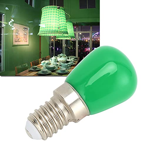 Lamp, E14 LED Bulb, 3W Light Bulb, 350lm Bulbs met 4 kleuren om uit te kiezen, voor plafond licht Wandlamp koelkast, Led huishoudlampen (GREEN) 4
