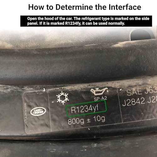 Snelle koppeling, Professionele snelle koppeling Airconditioning Service Port Adapter Geschikt voor R1234yf koelkasten 5