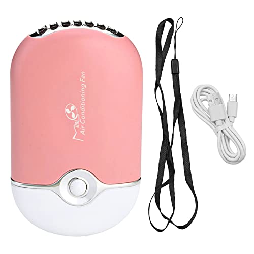 Zee USB Mini-fan Oplaadbaar Draagbare Lash Fan Super Silent Gel droger voor wimper uitbreiding Supplies Airconditioning Blower voor wimper uitbreiding (Roze)