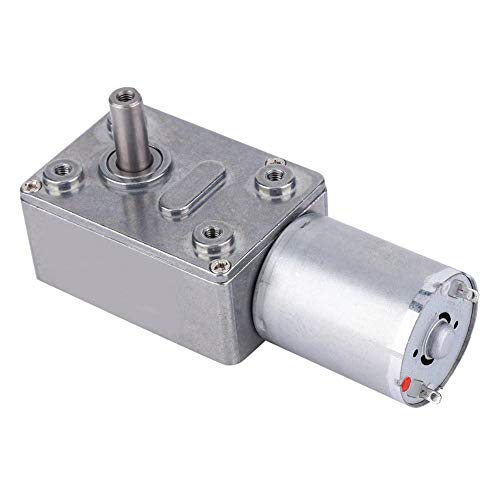 24V DC snelheid Gear Motor grote torque worm gear motor elektrische motor voor DIY RC speelgoed((100RPM))