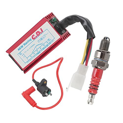 Cdi Dirt 125, Cdi Dirt 125 Ignition Coil, Cdi Box Racing 250 CC, Coil 140 cc, Ignition Coil, Aluminium 5 Pole Ac Cdi Box A7Tc Spark Plug Set