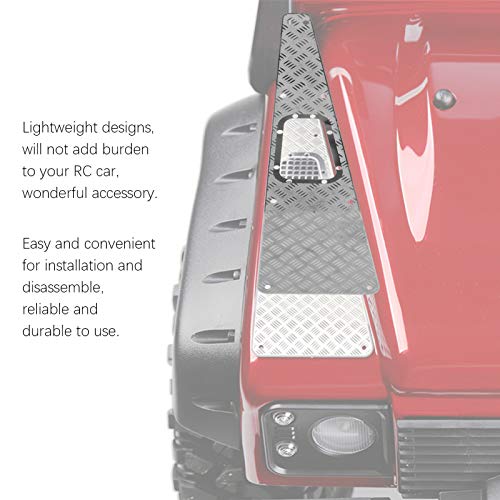 1/10 Schaal Metalen Skid Plate Sides Simulatie Accessoires Geschikt voor Traxxas RC Model Auto's 3