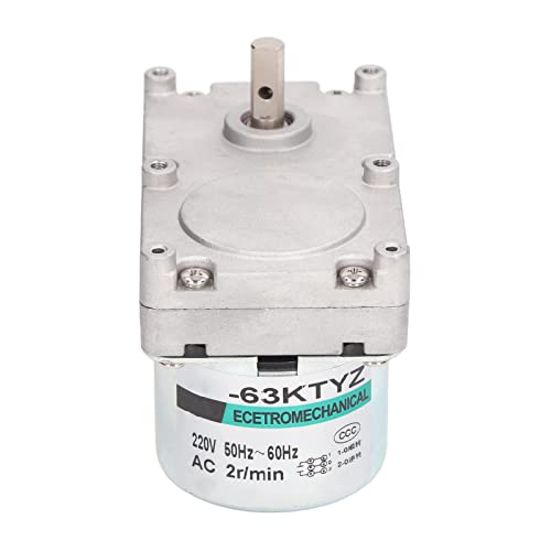 XD-63KTYZ Pellet Stove Drive Motor - 220V AC Synchronische tandwielmotor voor Biomassa fornuis, elektrische open haarden, ovens, Drankkoelkasten (2r/min) 5