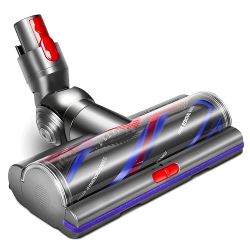 Verbeterde High Torque Brush Head voor Dyson V7/V8/V10/V11/V15, Tangle-Free Floor Brush Vervangingsonderdelen Bijlage, Deel #970100-04, 970100-05