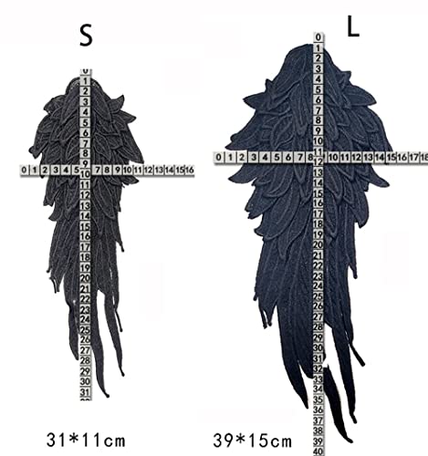 1 paar 3D borduurwerk Kant geborduurd Wing Appliqué DIY Kleding Accessoires Multi-Kleur Kant ontwerpen Polyester Naaiwerk Accessoires Ideaal voor bruid