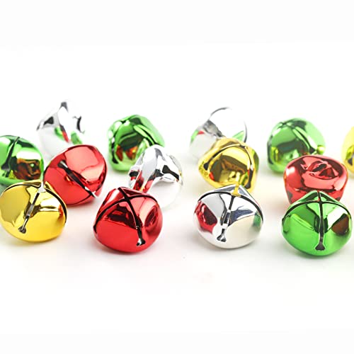 Bell Kerstboom Decoraties 60 Stukken Kerstboom Anger Bell Clips 30 mm Kerstboom Decoraties voor kerstboom (Kleur) 3
