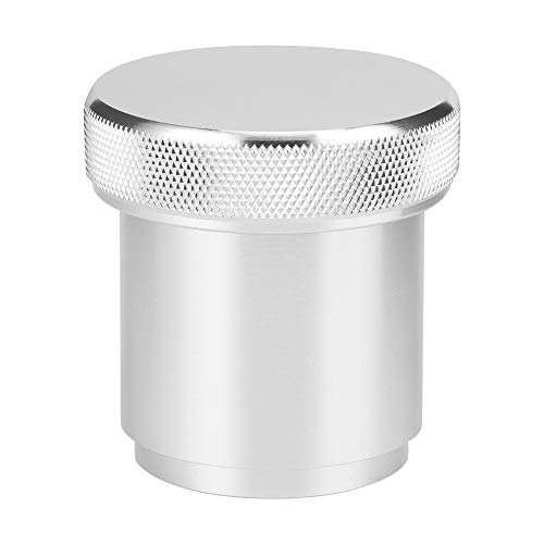 Laden op Filler Neck, aluminium brandstof watertank hoes laden op Filler Neck Cap 1,5in binnendiameter auto aangepast onderdelen (zilver) 3