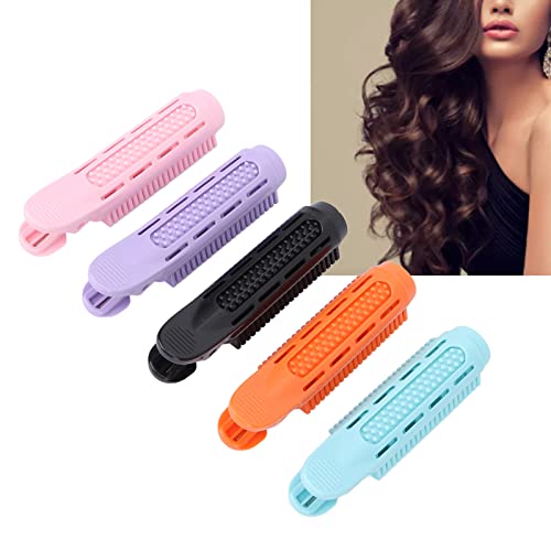 Volumizing Hair Root Clip, 10 st Natural Fluffy Hair Curlers Rollers Clips, Zelf Grip Root Volume Hair Curler Clip Hair Styling Tool, levendige kleuren voor dagelijkse haarverzorging 4
