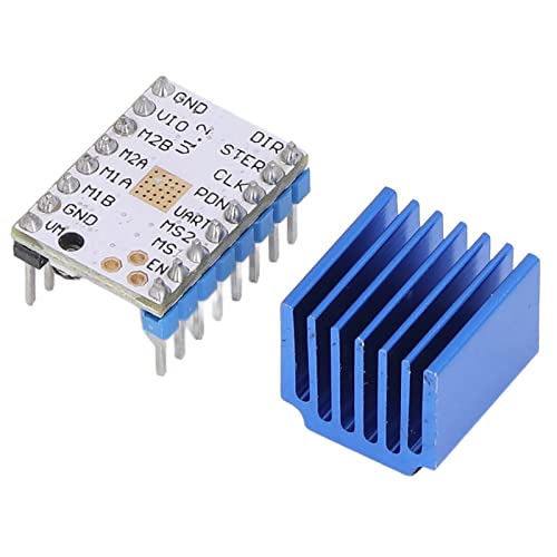 TMC2208 V1.2 Stepper Motor Driver Module Controller Plastic 1.4A 3D Printer Driver Board met Heatsinks voor 3D Printer Onderdelen 5