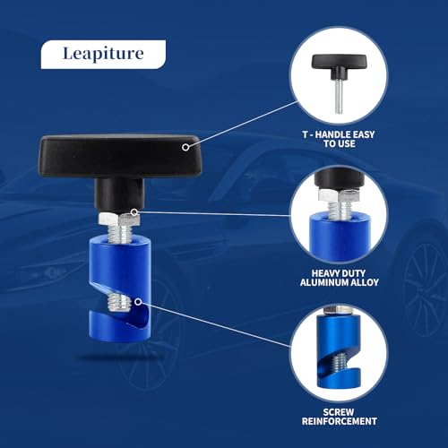 2 st. Hood Lift Support Clamp Behouder Clip Hood Strut Tailgate Hatch Strut Stopper Behoudhulpmiddel Behoudhouder Automotive Vervanging Delen Compatibel met 12mm Spark Plug
