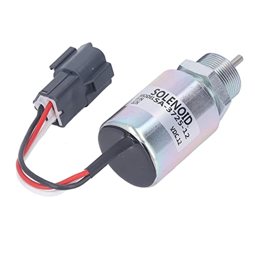 Fuel Shut-Off Solenoid Valve 3725 12 30A87-00040 30A87-20402 Stainless Steel Stop Solenoid For L3E S3L S4L L3P