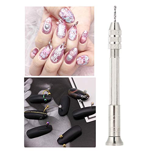 Piercingboren, nagelboren, handnagelnagels Art piercing tool,pendant piercing machine accessoires,nail piercing voor gel nagels 5