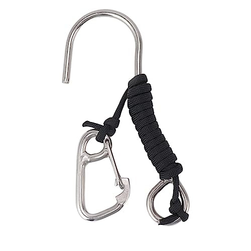 Duiken Reef Hook, Duiken Roestvrij stalen rif Hook Anti Verloren Stevig Umbrella touw draagbaar voor onderwater 3