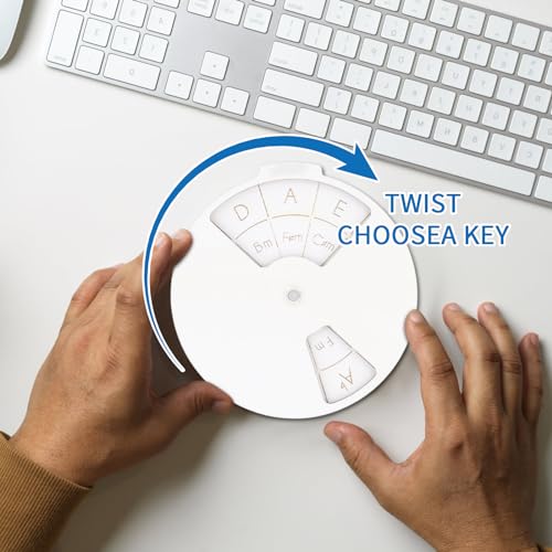 Wood Melody Tools, Houten Melody Tools, Seepage Circle Wheel Tools, Circulaire Houten Wiel en Muziek Learning Tools voor gitaar, Songwriting, Leraren en muzikanten 5