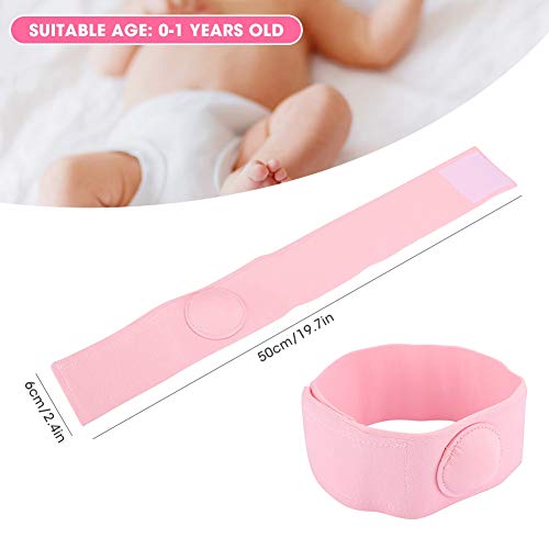Comfortabel Baby navelstreng Hernia Belt Kinderen Baby Baby Umbilical Hernia Strap(Pink)
