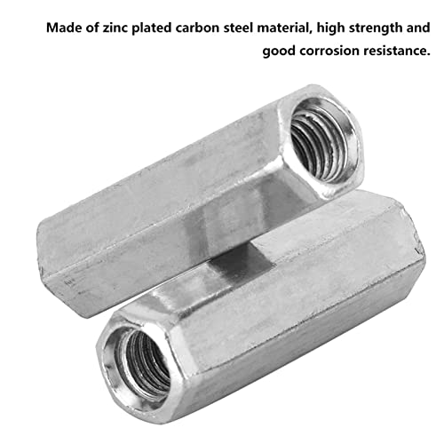 10 st. M8 lange stang Nut Hex Nut Spacer Threaded bevestigingsmiddelen (M8*40) 3