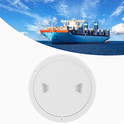 Cover Plate Hatch Cover 6in ABS Cover Plate Wit Ronde Resistant Boot Inspectie Hatch Cover Marine Parts 4