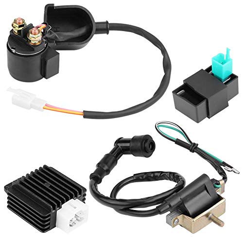 Ontsteking Coil, ontsteking Accessoires met Regelgever Starter Relais ontsteking Coil CDI Box voor 50cc 70cc 90 110cc ATV Quad 3