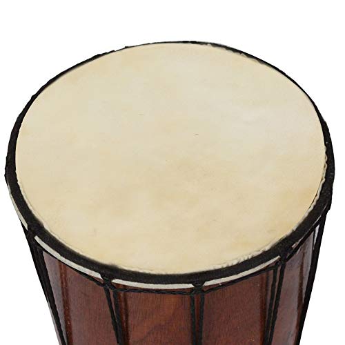 Buffeldrum Hoofd, Bongo. Drumkop duurzaam drum accessoire Faux Buffalo leer voor Bongo Drums (8,5 inch) 4