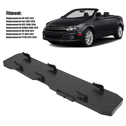 Cabin Air Filter Cover, Car Cabin Air Filter CAP, Air Filter Cover, 1K0 819 422B Black ABS Heat Resistant Vervangingsproducten voor Konijn CC R32 3