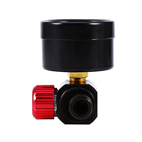 Universal Spray Gun Air Regulator, BSP 1/4''' Automatische Luchtregeling met drukmeter en Membrane Control voor Spray Guns en Pnuematic Tools Pneumatische Gereedschappen 4