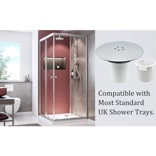 Douche Drain Cover Tray afval catcher Plug hole deksel vervangingschromatografie behandeling snelle stroom 3