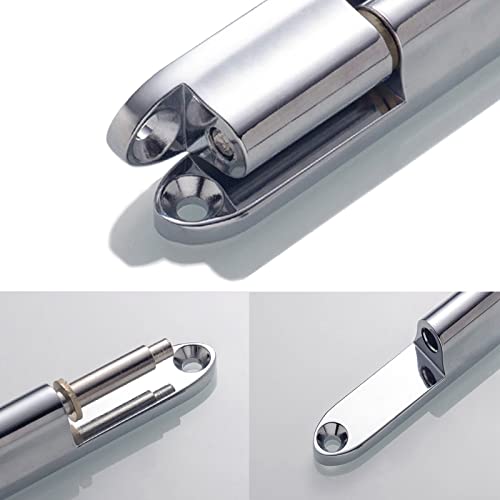 2 x gegalvaniseerde stalen scharnieren voor de Restauratie Deur en Venster Scharnieren voor deur Scharnieren voor deur Box Barn Window Fence Lengte 80mm 3