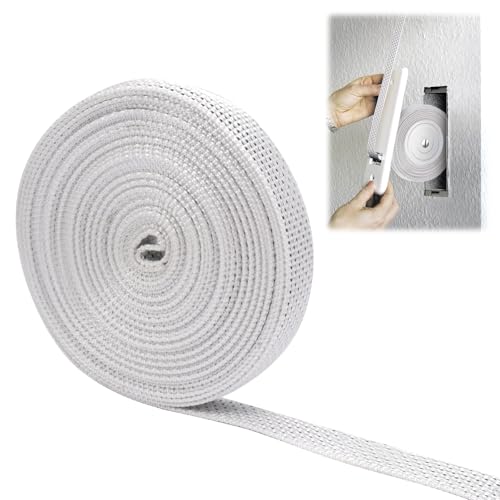 6M Roller Shutter Tape 14mm, Roller Shutter Tape Rand versterkt Hoge Tear-bestendig Draagbestendig Hoge Tear-bestendig en UV gestabiliseerd Roller Shutter Tape reparatie Kit Roller Shutter Tape voor Roller
