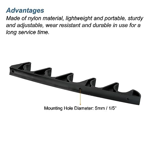 Chaise adjustment Bracket, 4 Stuks 5 Posities Lawn Garden Multi-Position terug Support Richter voor Outdoor Lounge Patio, Zwart 4