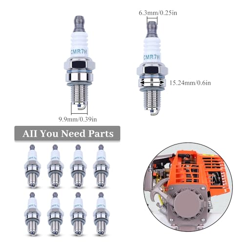 CMR7H Champion Spark Plugs RZ7C NGK CMR7H voor Husqvarna 506615101 544260901 Geschikt voor Husqvarna Stihl Lawnmower Chainsaw Blazers (Pack of 10)