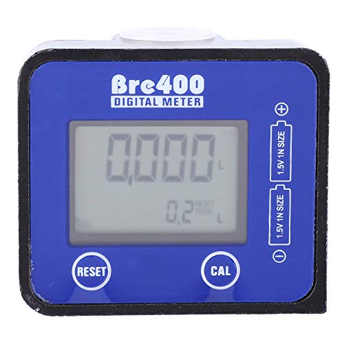 Blue Fuel Diesel Flow Meter, 1/2 inch aluminium hoge nauwkeurigheid Flow Meter met LCD-scherm