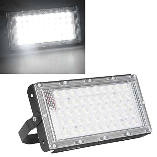 50W 12V Super Helder Wit Licht LED Floodlight, Waterdicht Outdoor Flood Light met 120° Straalhoek voor binnenplaatsen, Tuinen, Strijkijzer, Wit 3