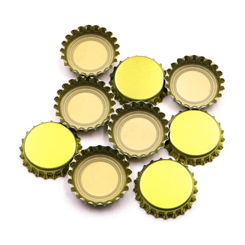 Sea Crown Caps, Bier Bottle Caps, 100 st Ideaal voor Home Brewing, Quality Metal Bottle Caps, Lange levensduur, Gebruikt met Bottle Cap / Hammer Cap voor Bier Brewing 5